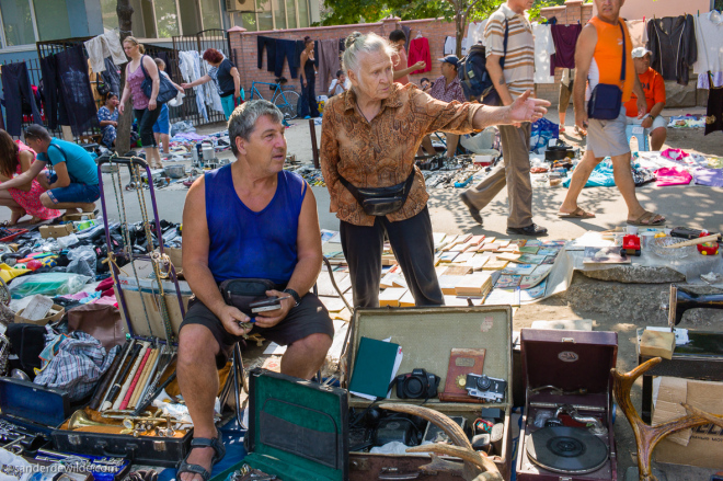 Moldova Chisinau 20150815 Fleamarket in Chisinau near the station where people sell everything